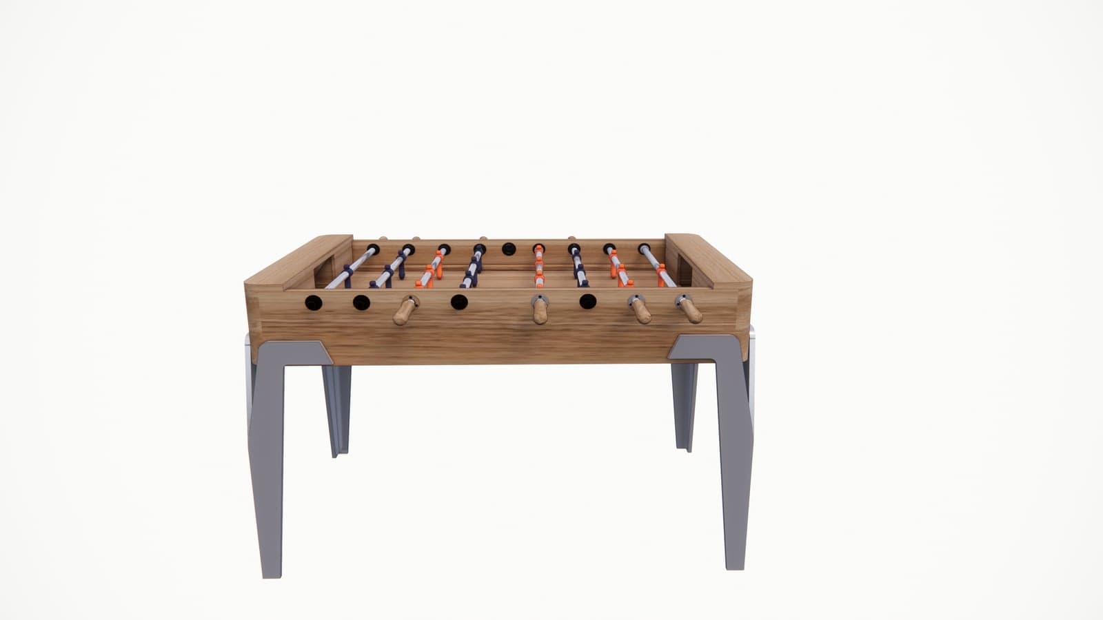 Mesa Âmbar — Pebolim · pau-de-ferro