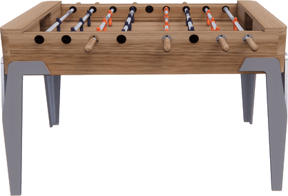 Mesa Âmbar — Pebolim · pau-de-ferro