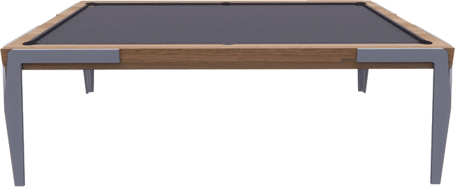 Mesa Âmbar — Sinuca artesanal · pau-de-ferro