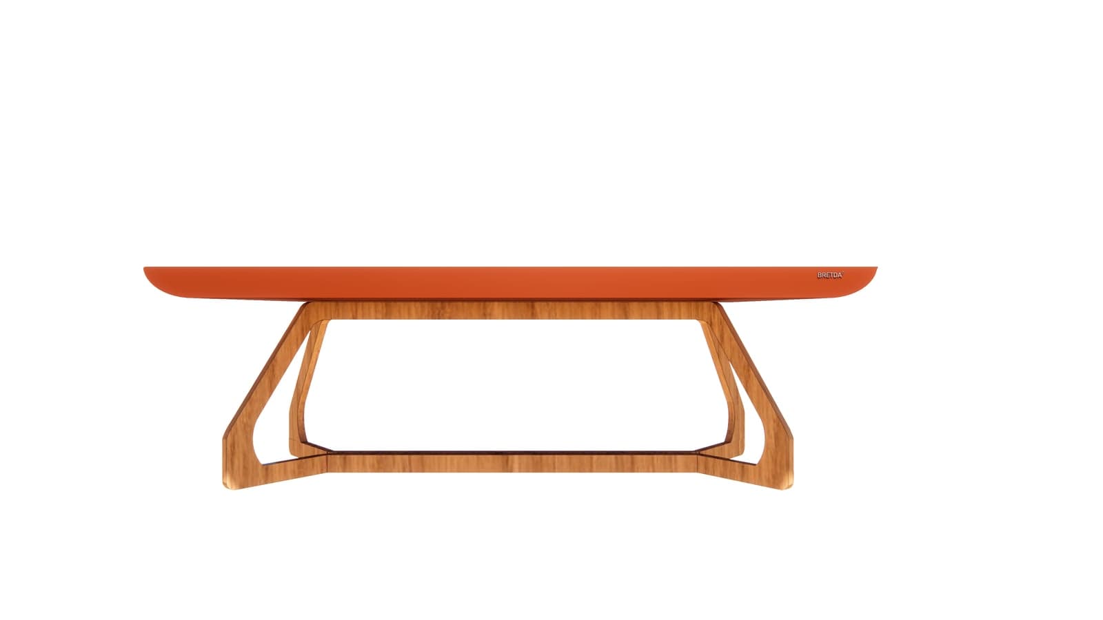 Mesa Aurora — Sinuca artesanal · nogueira