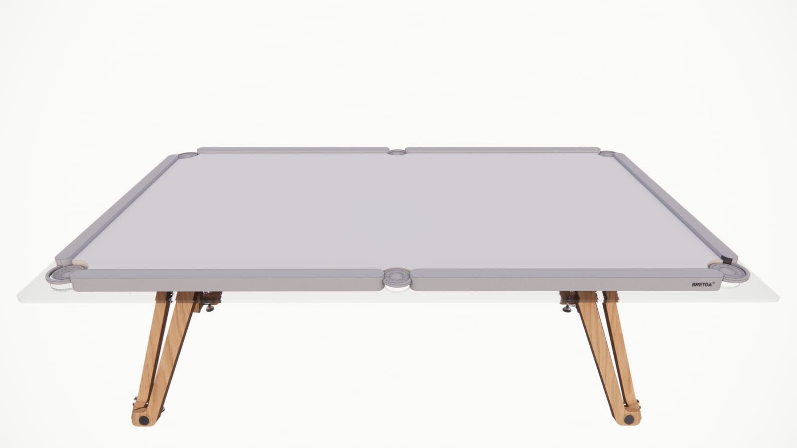 Mesa Citrino — Sinuca artesanal · freijó