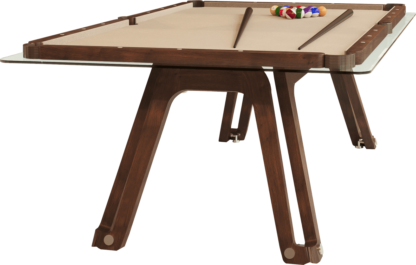 Mesa Citrino Bretda — Sinuca artesanal · freijó